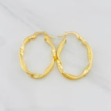 Candongas Judi 1.8g / 2.6cm Oro Amarillo 18K