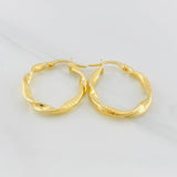 Candongas Judi 1.8g / 2.6cm Oro Amarillo 18K