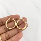 Candongas Lucero 2.1g / 2.4cm Oro Amarillo 18K
