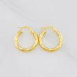 Candongas Kari 2.1g / 2.1cm Oro Amarillo 18K