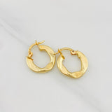 Candongas Triana 1.55g / 1.7cm Oro Amarillo 18K