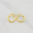 Candongas Asby 1.3g / 1.7cm Oro Amarillo 18K