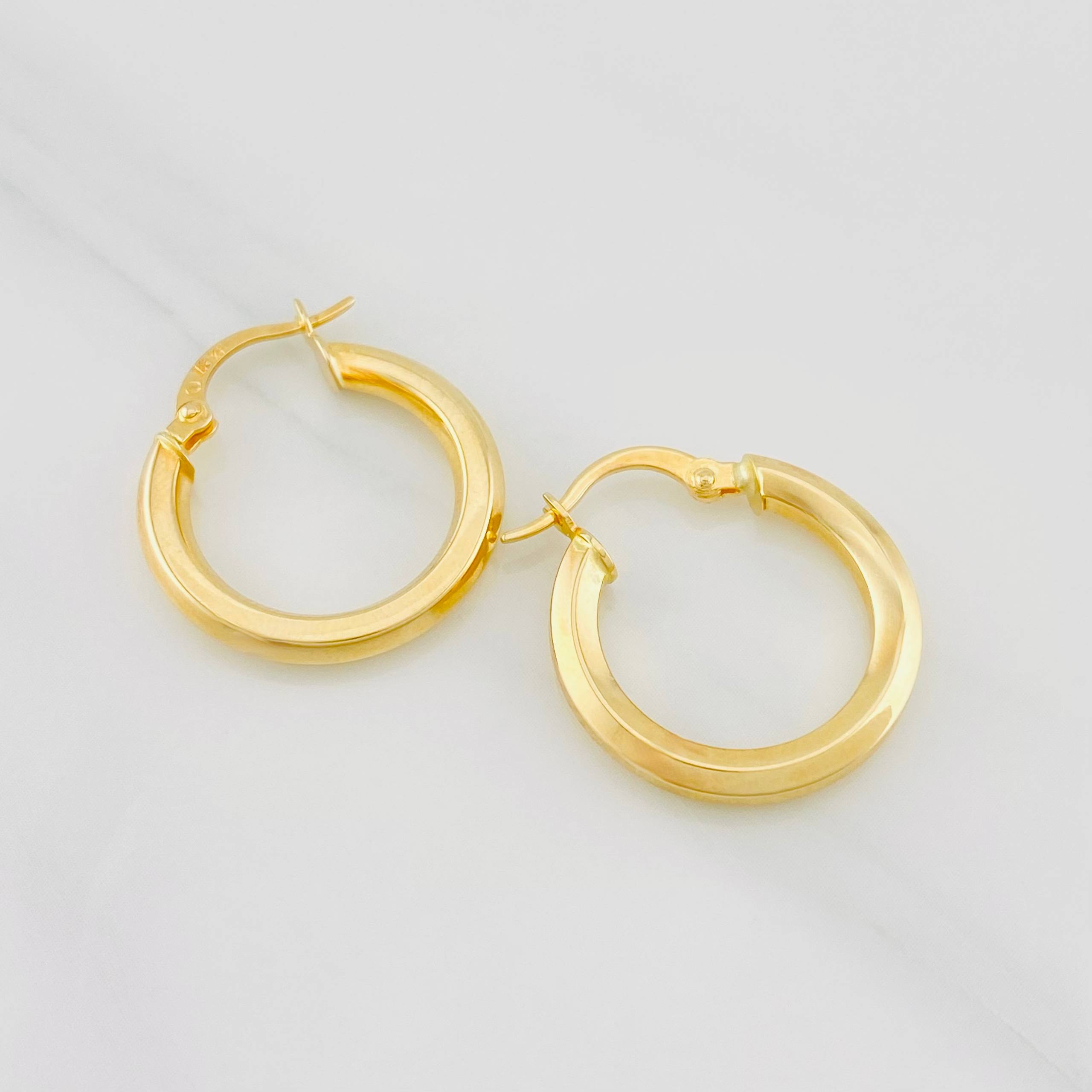 Candongas Jass 2g / 2.2cm Oro Amarillo 18K