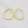 Candongas Megan 1.8g / 2.8cm Oro Amarillo 18K