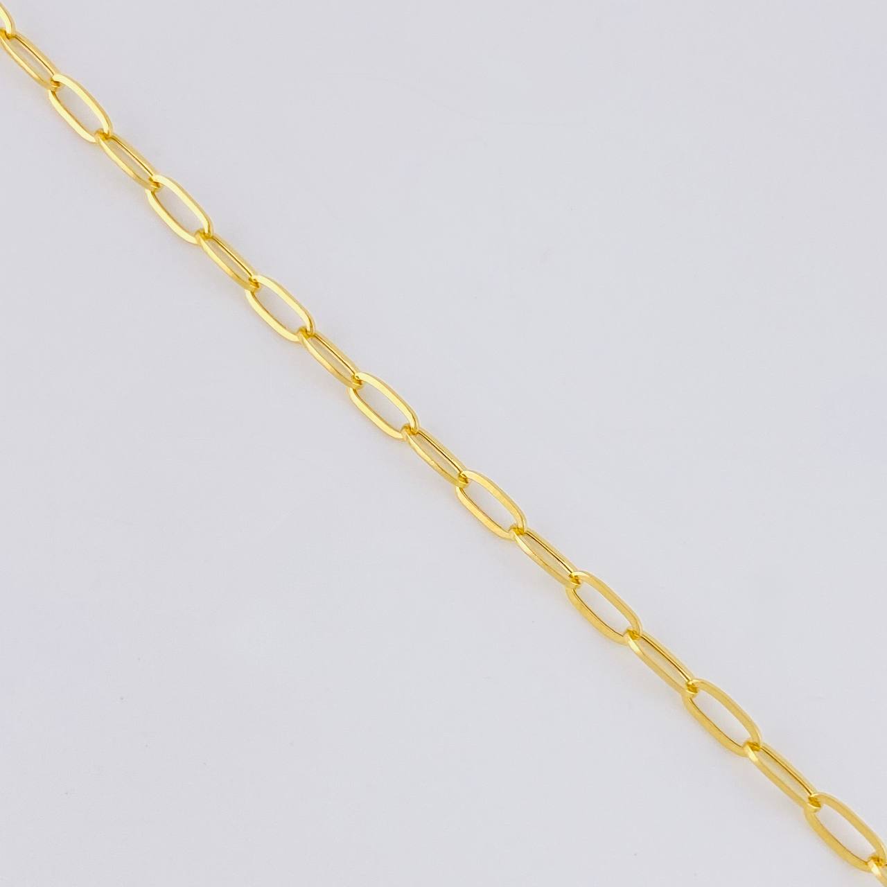 Cadena Cajón 2.85g / 45cm / 2.8mm Oro Amarillo 18K