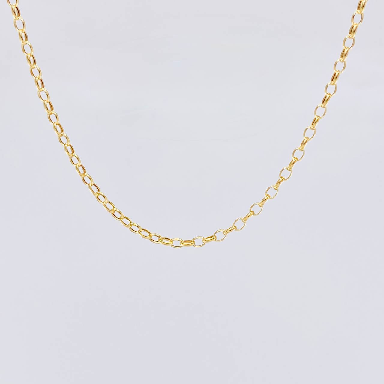 Cadena Rolo 2.4g / 45cm / 2.2mm Oro Amarillo 18K