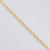 Cadena Rolo 2.4g / 45cm / 2.2mm Oro Amarillo 18K