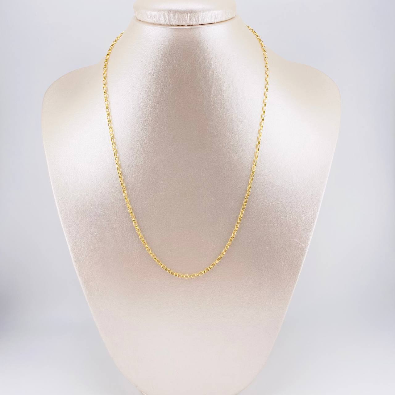 Cadena Rolo 2.4g / 45cm / 2.2mm Oro Amarillo 18K