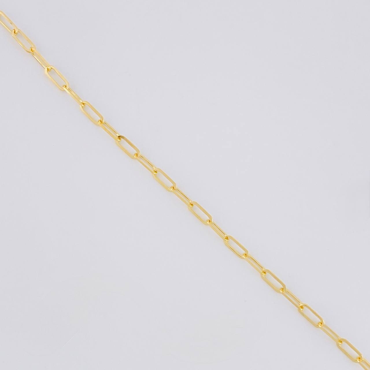 Cadena Cajón 3.25g / 50cm / 2mm Oro Amarillo 18K