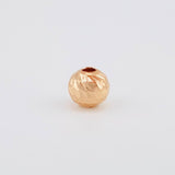 Bola Diamantada 7mm Oro Rosa 18K