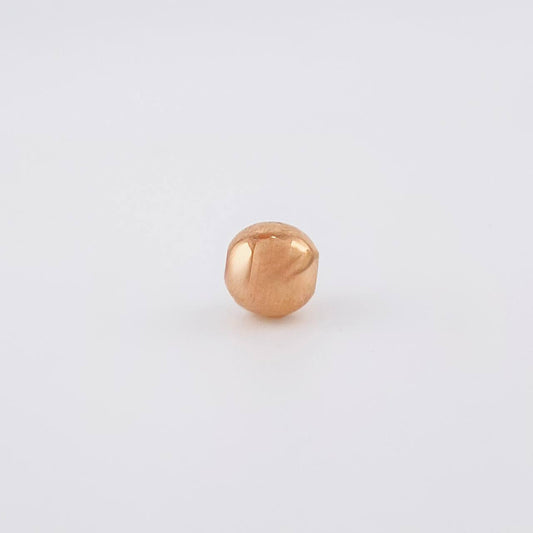 Bola Lisa 7mm Oro Rosa 18K