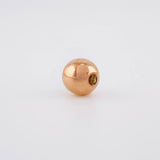 Bola Lisa 7mm Oro Rosa 18K