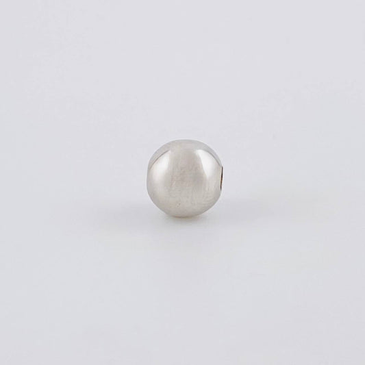 Bola Lisa 7mm Oro Blanco 18K