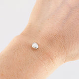 Bola Lisa 7mm Oro Blanco 18K