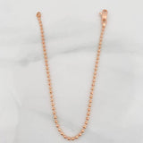 Pulso Militar 2.45g / 17.5cm / 1.7mm Oro Rosa 18K
