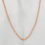 Cadena Militar 7.1g / 55cm / 1.7mm Oro Rosa 18K