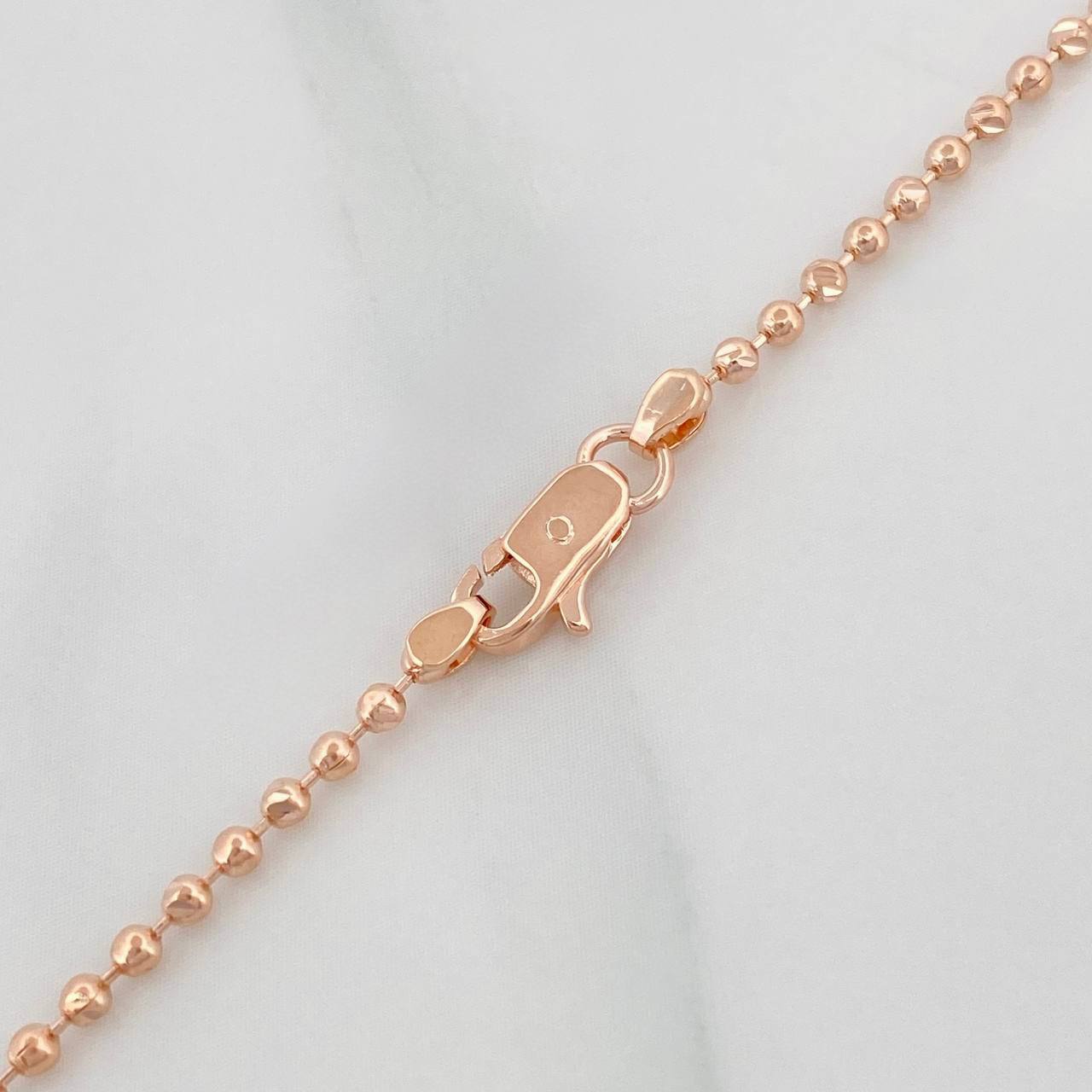 Pulso Militar 2.45g / 17.5cm / 1.7mm Oro Rosa 18K