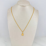 Set Cadena Lazo + Dije Herradura Caballo / 1.7gr / 60.1 cm Oro Amarillo 18K