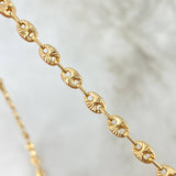 Cadena GC 13.7gr / 65cm / 4.9mm Diamantada Oro Amarillo 18K