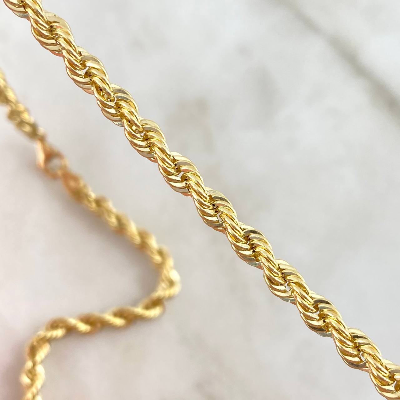 Cadena Lazo 11.05gr / 60cm / 4mm Oro Amarillo +3