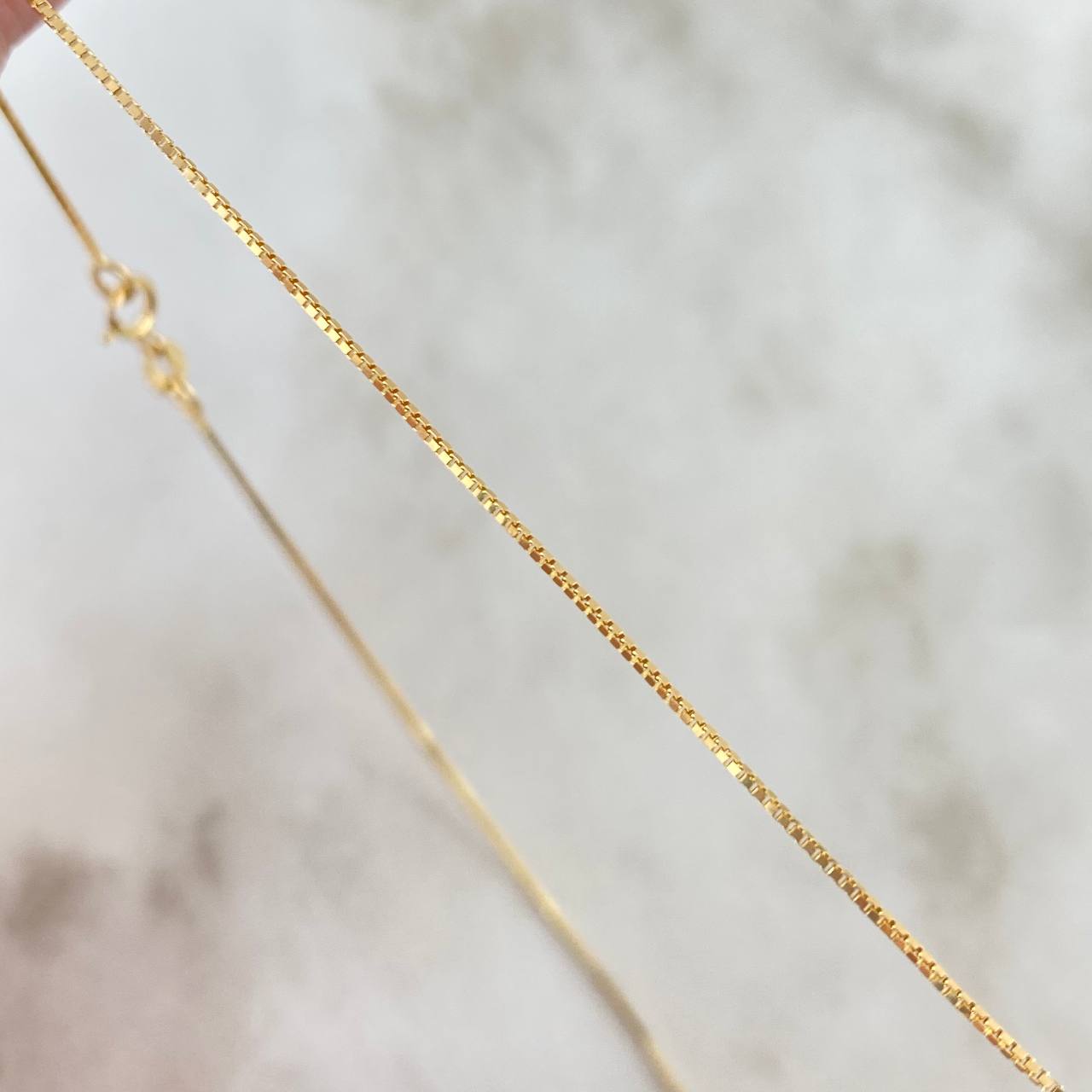 Cadena Veneciana 1.55gr / 40cm / 1mm Oro Amarillo +3