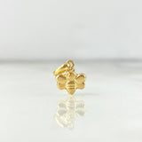 Dije Abeja 0.35gr / 1.4cm / Alas Lisas Oro Amarillo