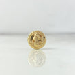 Herraje San Benito 0.35gr / 8.2mm Tambor Oro Amarillo 18K *