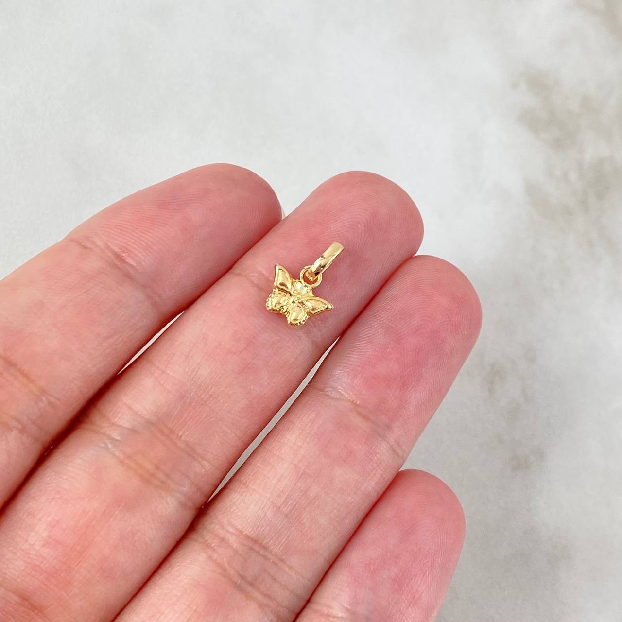 Dije Mariposa 0.3gr / 1.2cm / Oro Amarillo