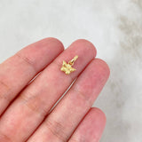 Dije Mariposa 0.3gr / 1.2cm / Oro Amarillo