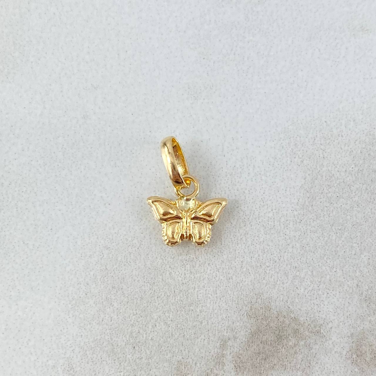 Dije Mariposa 0.3gr / 1.2cm / Oro Amarillo