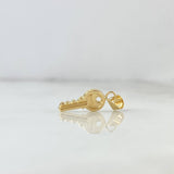 Dije Llave 0.4gr / 2cm / Oro Amarillo 18k *