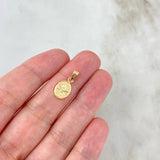 Dije Espíritu Santo 0.45gr / 1.8cm / Paloma Oro Amarillo