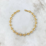 Pulso GC 4.15gr / 21cm / 4mm Diamantada Oro Amarillo