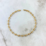 Pulso GC 3.5gr / 20.5cm / 4mm Diamantado Oro Amarillo *