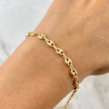 Pulso GC 3.9gr / 20.5cm / 4.1mm Diamantada Oro Amarillo