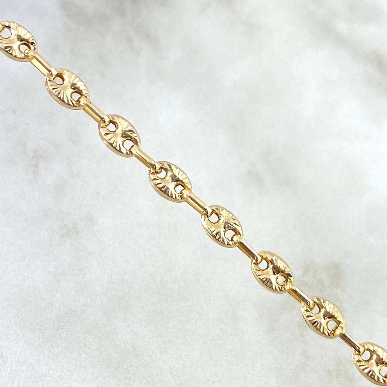 Pulso GC 3.9gr / 20.5cm / 4.1mm Diamantada Oro Amarillo