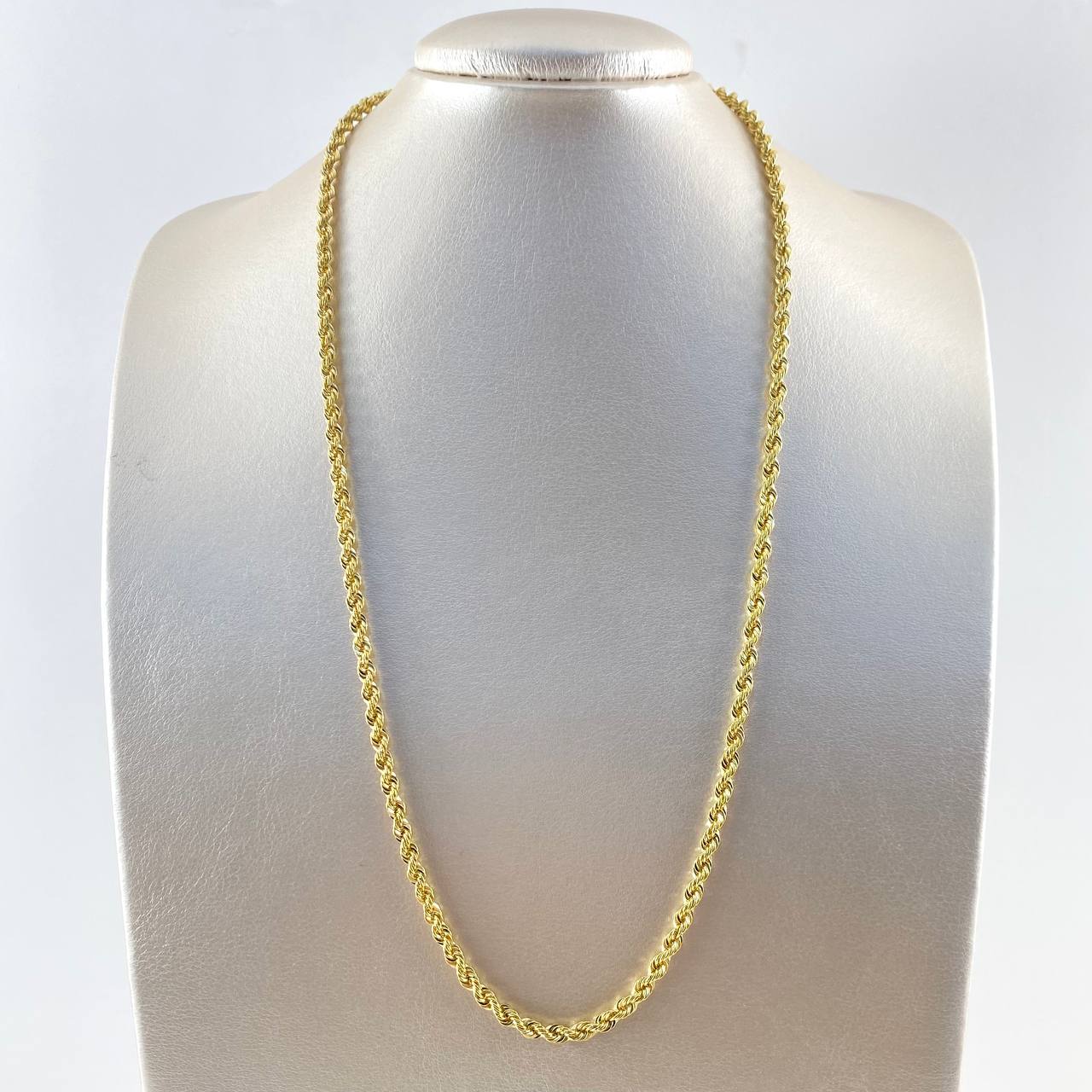 Cadena Lazo 11.05gr / 60cm / 4mm Oro Amarillo +3