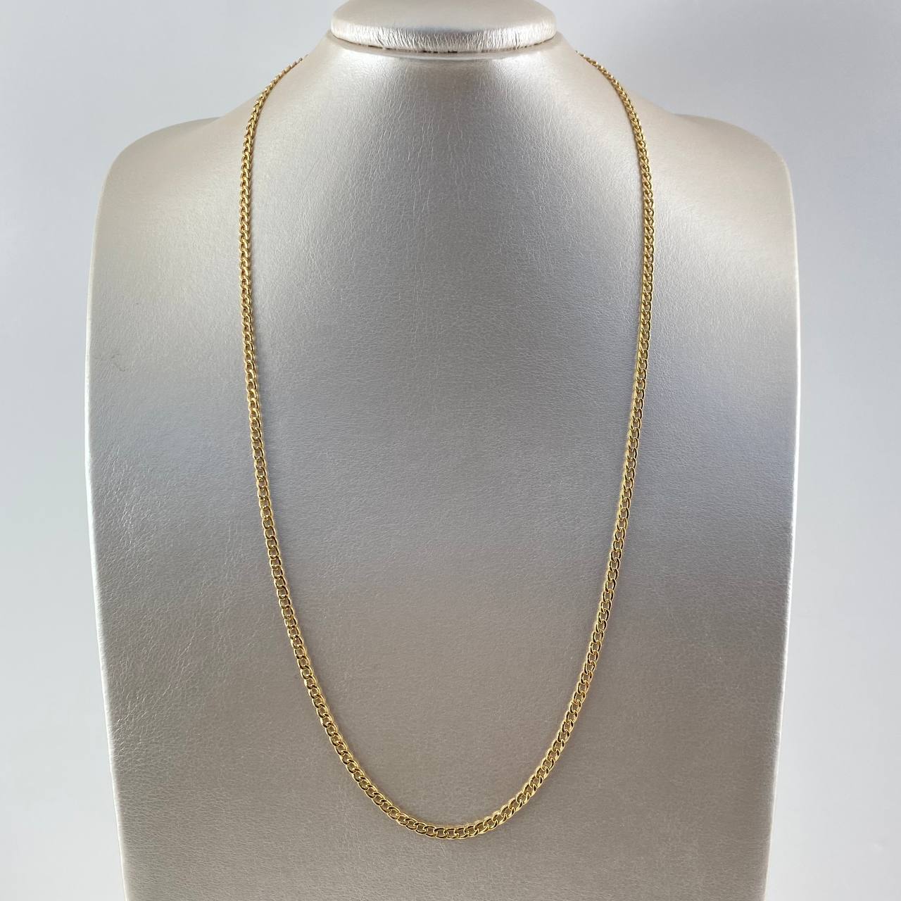 Cadena Cubana 5.5gr / 60cm / Oro Amarillo +1 18K