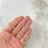 Cadena Cubana 5.5gr / 60cm / Oro Amarillo +1 18K