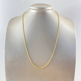 Cadena China 7gr / 50cm / 2.5mm Oro Amarillo +0 *
