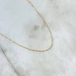 Cadena Veneciana 1.55gr / 40cm / 1mm Oro Amarillo +3