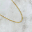 Cadena Cubana 4.3gr / 45cm / 3.2mm Oro Amarillo +0 ©