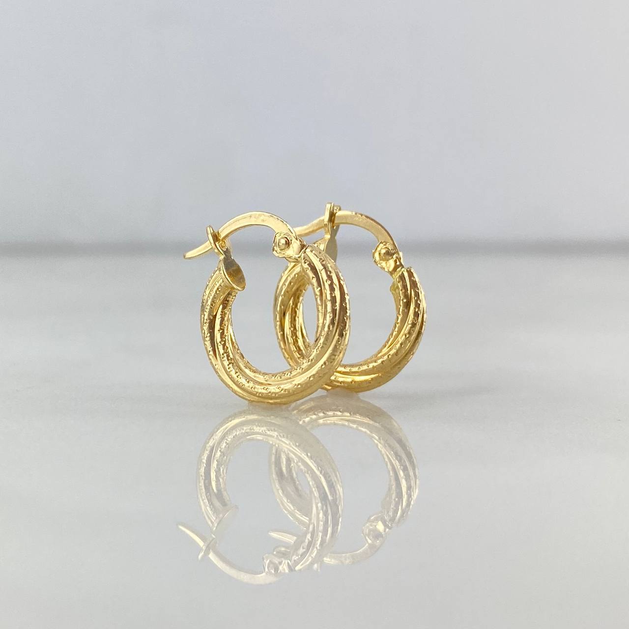 Candongas Niky 1.35gr / 1.3cm / Oro Amarillo