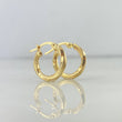 Candongas Kris 1.15gr / 1.5cm / Oro Amarillo