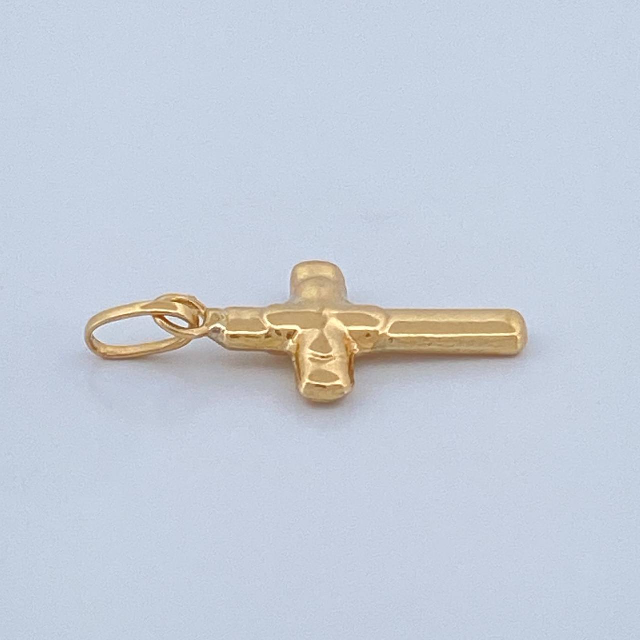 Dije Cruz 0.25gr / 2cm / Oro Amarillo 18K $