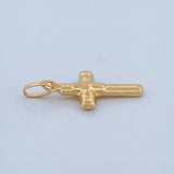 Dije Cruz 0.25gr / 2cm / Oro Amarillo 18K $