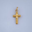 Dije Cruz 0.25gr / 2cm / Oro Amarillo 18K $