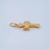 Dije Cruz 0.4gr / 1.9cm / Oro Amarillo 18K $