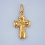 Dije Cruz 0.35gr / 1.8cm / Oro Amarillo 18K $