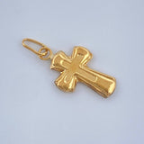 Dije Cruz 0.35gr / 1.8cm / Oro Amarillo 18K $